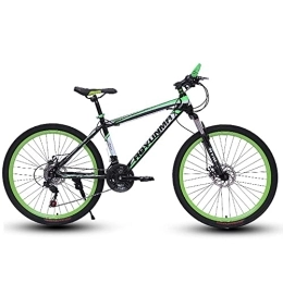 PY Mountainbike PY 24 / 26 Zoll Rad Mountainbike, 21.12.27 Geschwindigkeit Herren Mountainbike, Dual-Scheibenbremse Mtb-Fahrrad Für Frauen, Hoher Kohlenstoffstahl, Mountainbike-Übertragung / Schwarz Blau / 24 Zoll 24 Gesch