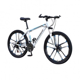 QIANSHION Mountainbike QIANSHION 26 Zoll 21-Gang Mountainbike Fahrrad Erwachsene Student im Freien Vibrationsabsorbierende Scheibenbremse Mountainbikes (Blau)