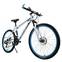 QIjinlook Mountainbike QIjinlook Mountainbike, Erwachsene Mnner Frauen Fahrrad, 26 Zoll Outroad Mountainbike Mountainbike mit 21-Gang-Doppelscheibenbremse (Aktualisierte Version) (Blau)