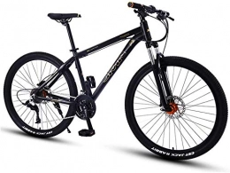 QXX Fahrräder QXX Mountain Bikes, 27, 5 Zoll Big Wheels Hardtail Mountainbike, Overdrive Alurahmen Mountain Trail Bike, Mens-Frauen-Fahrrad (Color : Gold, Size : 27 Speed)