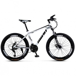 QZMJJ Fahrräder QZMJJ Off-Road Radfahren, Mountainbike Dual-Suspension Mountain Bike 26 Zoll Räder Fahrrad for Erwachsene Jungen (Color : White Blue, Size : 21 Speed)