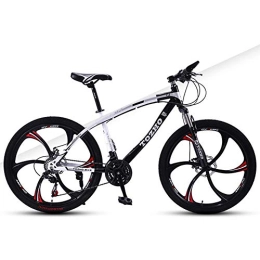 Relaxbx Mountainbike Relaxbx 24 Zoll Kinder Mountainbike 27-Gang Doppelscheibenbremse Fahrrad Vorderradaufhängung MTB aus hohem Kohlenstoffstahl, schwarz