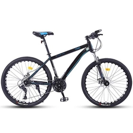 Relaxbx Mountainbike Relaxbx Kinder Mountainbike 24-Gang Leichter Carbon Stahlrahmen Doppelscheibenbremse Federgabel 24 Zoll Rad, Blau