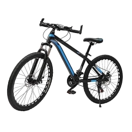 ROGONPDK Fahrräder ROGONPDK 26 Zoll Erwachsenenfahrrad Unisex 21 Gang Mountainbike Jungen Mädchen Fahrrad mit Mechanische Scheibenbremsen vorne und hinten