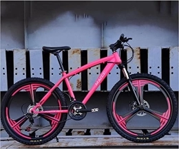 RSDSA Mountainbike RSDSA Mountainbike Für Erwachsene Mountainbike Mit Variabler Geschwindigkeit 26 Zoll Doppelscheibenbremse Cross-Country-Fahrrad Für Männer Und Frauen 26 Zoll Mountainbike, Rosa, 21speed