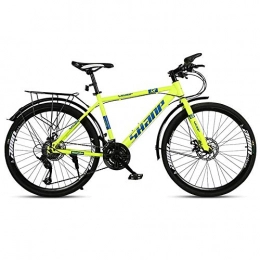 RSJK Mountainbike RSJK Outdoor-Mountainbike Adult Unisex-Offroad-Fahrrad 30 Schaltsystem 26-Zoll-Rad Scheibenbremsen vorne und hinten 5 Farbe 20 Stilauswahl@Speichenrad_30 Schaltsystem 26 Zoll