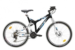 RSP Mountainbike RSP 'Mountainbike 26 "Vollgefederter Alpha / SPR Double A Scheibenbremse – Vorbau Headset – Schaltwerk Shimano TX35 Diamant – Griffe Hat gachettes Schnelle Fire Shimano