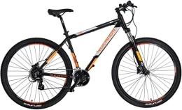 Rucanor Mountainbike Rucanor Lux 29 Zoll 48 cm Herren 24G Hydraulisch Scheibenbremse Schwarz / Oranje