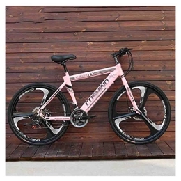 RYP Mountainbike RYP Mountainbikes Rennräder Fahrräder Erwachsene Mountain Bike Männer MTB Straßen-Fahrrad for Damen 26 Zoll-Räder Einstellbare Doppelscheibenbremse BMX-Räder (Color : Pink, Size : 24 Speed)