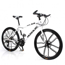 CHHD Mountainbike Stoßdämpfendes Mountainbike Doppelscheibenbremse High Carbon Steel Bike 26-Zoll-Mountainbike, 21-Gang / 27-Gang