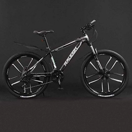 SXXYTCWL Mountainbike SXXYTCWL 26-Zoll-Mountainbike-Fahrrad, Aluminiumlegierungsrahmen, Doppelscheibenbremse, 21 / 24 / 27 / 30 Geschwindigkeit, 10 Cutterrad 6-20, 30 jianyou