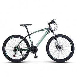 T-Day Mountainbike T-Day Mountainbike 26 Zoll Rad Herren Mountainbike Kohlenstoffstahlrahmen 21 / 24 / 27-Gang-MTB Mit Dual-scheibenbremse Für Jungen Mädchen Männer Und Womme(Size:27 Speed, Color:Grün)