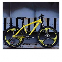 tools Mountainbike TOOLS Mountainbikes Rennrad Rennräder Fahrrad Mountainbike MTB Erwachsene Straßen-Fahrräder for Männer und Frauen 26in Räder Adjustable Speed-Doppelscheibenbremse (Color : Yellow, Size : 21 Speed)