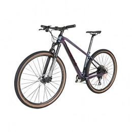 TWW Mountainbike TWW Langlauf-Mountainbike Aus Kohlefaser, Geschwindigkeitsstoßdämpfer Und Leichtes Fahrzeug, Leichtes Fahrrad Für Männliche Und Weibliche Studenten, Silver 27.5x15