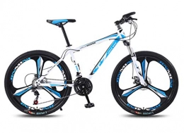 Unbekannt Mountainbike Unbekannt Mountainbike, 21 Geschwindigkeit Stoßdämpfender Road Racing 24-Zoll-Leicht Shift-Jugend-Fahrrad, Weiß