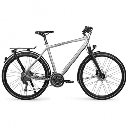 Univega Mountainbike Univega Herren Geo 6.0 Fahrrad, chromosilver matt, 60