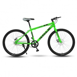 XBSLJ Mountainbike XBSLJ Mountainbikes, Klappräder Fahrrad, 26"Rad Vorderradaufhängung Herren Mountainbike 19" Rahmen Single Speed ​​Mechanische Scheibenbremsen, grün, 26"