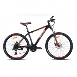 Xiaofeng Mountainbike Xiaofeng Mountain Bike Rising Sun 300A Serie Leisure Travel 24-Gang-Stoßdämpfer Vorderradgabel 26 Zoll-Aluminiumlegierung Mechanische Scheibenbremse (Farbe : Rot)