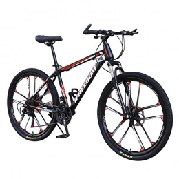 XSJJ Mountainbike XSJJ 26 Zoll Jugend Jungen Herren MäDchenfahrrad MTB Mountainbike Jugendfahrrad Rad Bike 21 Gang Shimano Fully Vollfederung Disk Scheibenbremse Outroad Mountainbike(rot)