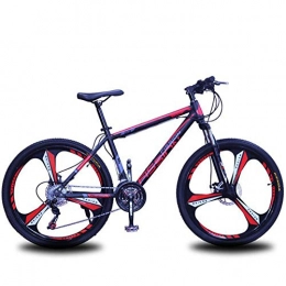 YAMEIJIA Mountainbike YAMEIJIA Mountainbike fährt 24 / 26 Zoll Variable Drehzahl-Stoßdämpferscheibenbremse / 21-24-27 Drehzahl-Flaggschiff, BlackRed, 24inch27speed