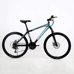 YANQ Mountainbike YANQ Mountain Bike 26 Zoll 21 Geschwindigkeit, Student Brems Dual Drive Stoßdämpfung mit variabler Geschwindigkeit Erwachsener Reisen Pferd im Freien, D, C