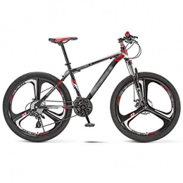 YXFYXF Fahrräder YXFYXF Dual Suspension Full Suspension Mountainbike, Off-Road Mountainbikes, 30-Gang-verstellbares Rennrad, 3 Messer (Color : Red, Size : 24 inches)