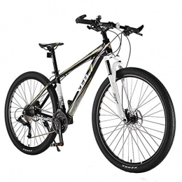 YZJL Mountainbike YZJL Fahrrad Mountainbike 33-Gang-Schalt 29 Zoll Männlich Offroad-Student Radsport Jugend Aluminiumlegierung Hardtail Bike Ölscheibenbremse Mountainbike (Color : Black Yellow)