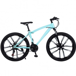 ZGZFEIYU Mountainbike ZGZFEIYU Scheibenbremsen Aus Aluminiumlegierung Und Aluminiumrahmenräder Für Männer Und Frauen Mit 21-27-Gang-Gängen Für Männer Und Frauen Mit Stoßdämpfer-Vorderradgabeln-26 Zoll 27 Geschwindigkeit