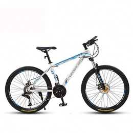 ZMCOV Fahrräder ZMCOV Mountainbike, Hardtail MTB Aus Kohlenstoffhaltigem Stahl, Rennräder Für Männer Und Frauen, Doppelschock, Geschwindigkeitsverstellbare Fahrräder, 21 Speed, 26Inch