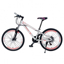 ZTIANR Mountainbike ZTIANR Berg Fahrrad, 24-Zoll-Aluminium-Legierung Rahmen 21 Geschwindigkeit Mountainbike Stoßdämpfende Gabel, Scheibenbremse, Orange