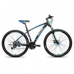 ZTIANR Mountainbike ZTIANR Mountainbike, 27, 5" Raddurchmesser Aluminiumlegierung Fahrrad 27-Gang-Fahrzeug Mechanische Scheibenbremse Mit Variabler Geschwindigkeit 16" Frame, Black Blue