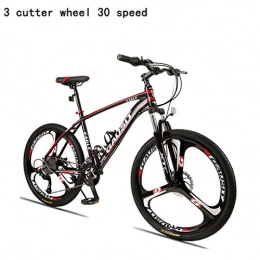 ZYHLL Fahrräder ZYHLL 27 Geschwindigkeit Mountainbike, 26 Zoll Erwachsene Bike mit Doppelscheibenbremse U Typ Vorderradgabel, Ultra-Light Aluminium Rahmen Anti-Rutsch-Fahrrder, D