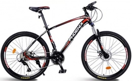 ZYHZP Mountainbike ZYHZP Fahrrad-Folding Fahrrad Mountainbike (Color : Black red, Size : 27.5 inches)