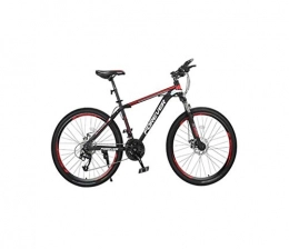 ZYHZP Mountainbike ZYHZP Fahrrad Mnner Geschwindigkeit ndern Erwachsener Frauen Fahrrad Mountainbike (Color : Black red)