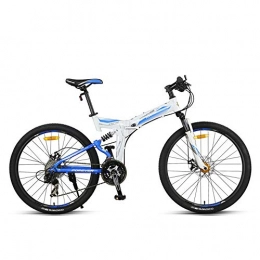 AI CHEN Fahrräder AI CHEN Mountain Folding Fahrrad Geschwindigkeit Herren Cross Country Folding Double Shock Absorption Soft Tail Erwachsene Student Fahrrad