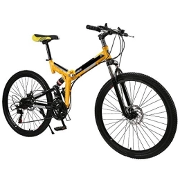 All-Purpose Fahrräder All-Purpose Faltbares Sport- / Mountainbike 24 / 26 Zoll, Herren-Mountainbikes, Mountainbike mit Verstellbarer Vorderradfederung, 24 Speed, 26 Inchs