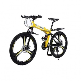 LIU Zusammenklappbare Mountainbike liu 26 Zoll Mountainbike, geeignet ab 150 cm, 21 / 24 / 27 Gang-Schaltung, Gabelfederung, Jungen-Fahrrad & Herren-Fahrrad, 27speed