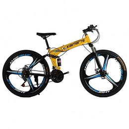 LIU Fahrräder liu Mountainbike 24 / 26 Zoll Rad Doppelscheibe Bremse Stoßdämpfung Faltrad Fahrrad Erwachsener Student Off Road, 24 inch, 24 Speed