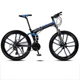 ZYZYZY Fahrräder Mountainbike Hoch-kohlenstoffstahl MTB Leicht 21 Geschwindigkeit Variable Geschwindigkeit Doppelscheibenbremse 10cutter Rad 26 Zoll Citybike A-21-geschwindigkeit 26 Zoll