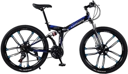 SHUI Fahrräder SHUI Mountainbike Faltrad, Rennrad, Mountainbike, 26" 24 Gang Doppelscheibenbremse Speichenräder Fahrrad 16