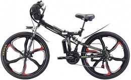 Fangfang Fahrräder Elektrofahrrad, 26 '' Folding Electric Mountainbike, 350 Watt Elektrofahrräder mit 48 V 8AH / 13AH / 20AH Lithium-Ionen-Batterie, Premium-Volle Federung und 21-Gang-Gänge, 8AH, Fahrrad