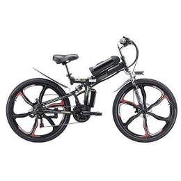 LZMXMYS Fahrräder LZMXMYS Elektrisches Fahrrad, 26 '' Folding Electric Mountain Bike, E-Bike mit 48V 8Ah / 13AH / 20AH Lithium-Ionen-Akku, Premium Full-Suspension und 21-Gang Getriebe, 350W Motor (Size : 20AH)