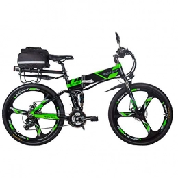 RICH BIT Fahrräder RICH BIT 26-Zoll-E-Bike mit zusammenklappbarem Elektrofahrrad, ausgestattet mit 36 V 250 W Batterie und bürstenlosem Motor, funktioniert mit Modell 3 (Pedal-Pedal-Assistent-Gaspedal)