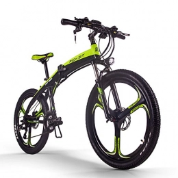 RICH BIT Fahrräder RICH BIT Faltbares E-Bike Mountainbike 26-Zoll Citybike 250W Herren E-Bike mit Eingebautem 36V*7.8Ah Akku, Professional 7-Gang