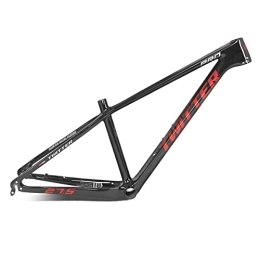 DFNBVDRR Cornici per Mountain Bike 15'' / 17'' / 19'' Telai Per Mountain Bike 29ER 27.5ER Fibra Di Carbonio Freno A Disco Telaio Bici Sgancio Rapido 5x135mm BB92 Movimento Centrale Telai MTB Per XC ( Color : Black A , Size : 15*27.5'' )