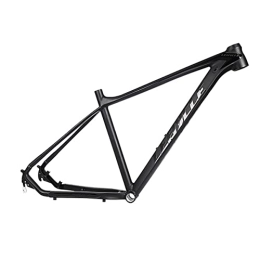 DFNBVDRR Parti di ricambio 18'' Hardtail Telaio Per Mountain Bike Lega Di Alluminio Telaio Bicicletta Freno A Disco Sgancio Rapido 135mm BB68 Telaio AM / MTB Per Ruote Da 26 / 27, 5 / 29 Pollici ( Color : Black , Size : 18x29in )