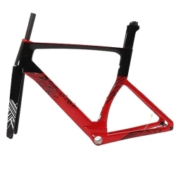 BROLEO Cornici per Mountain Bike BROLEO Gruppo Telaio Bici, Guida Interna in Fibra di Carbonio Resistente alla Corrosione Telaio per Mountain Bike con Freno a Disco per Modifica della Bicicletta (M-52CM)