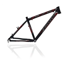 DFNBVDRR Parti di ricambio DFNBVDRR Telaio MTB 26er Sgancio Rapido 135mm 17'' Lega di Alluminio Telaio per Mountain Bike Disco / Freno Telaio Bicicletta BB68mm (Color : Black A, Size : 26X17in)