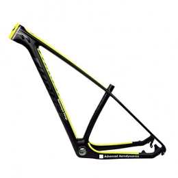 FLYAWAY Parti di ricambio FLYAWAY Mountain Bike (XC) Telaio in Carbonio 29Er Telaio in Carbonio per MTB 29 Er BSA Bb30 17 Pollici MTB 29 * 17 Pollici Telaio per Bicicletta Carico Massimo 250 kg Giallo