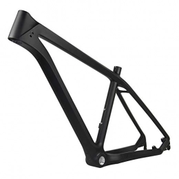 GONGJU Parti di ricambio GONGJU 26er Carbon MTB T800 Carbonio Mountain Bike Telaio Bambini MTB del Carbonio della Bicicletta Frames BSA Size 15 / 17 / 19", Ud Black Matte, 19inch